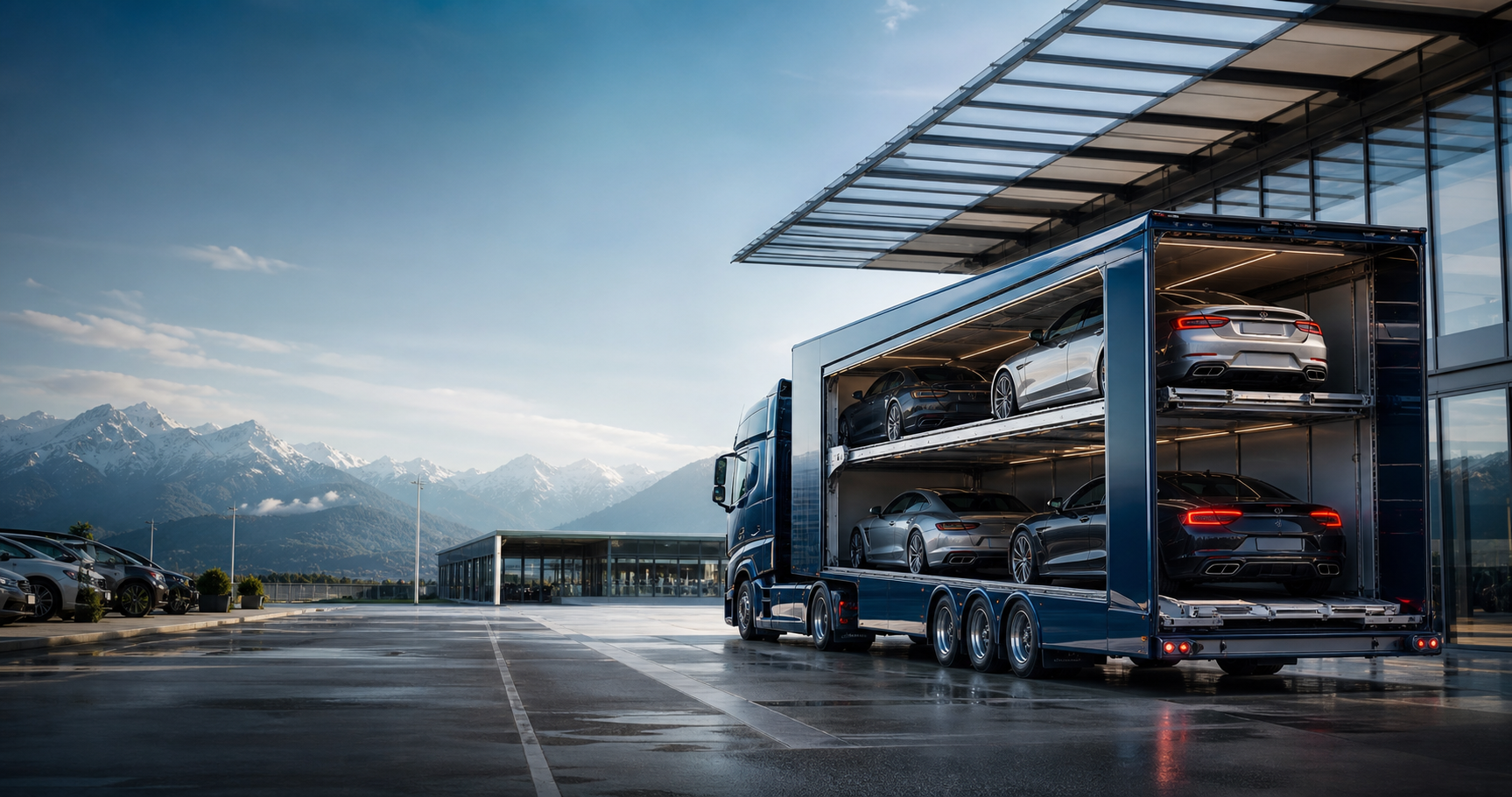 European logistics terminal