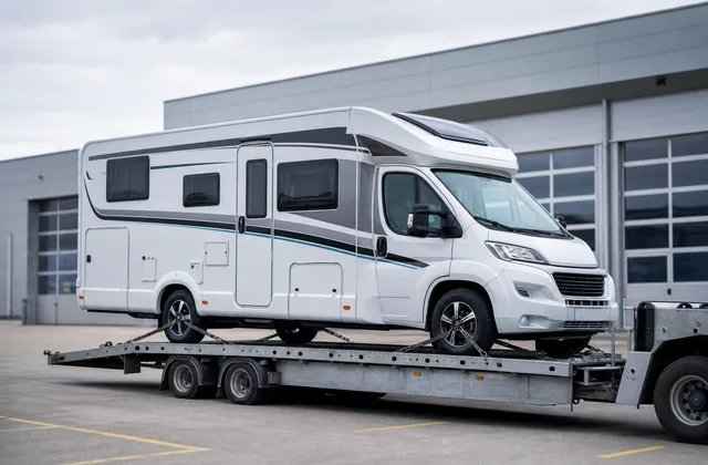 Transport de camping-car